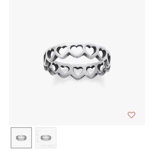 James Avery Tiny Heart Band Ring